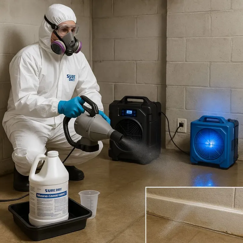 Sanitization and Odor Removal process in Sunrise Manor, NV