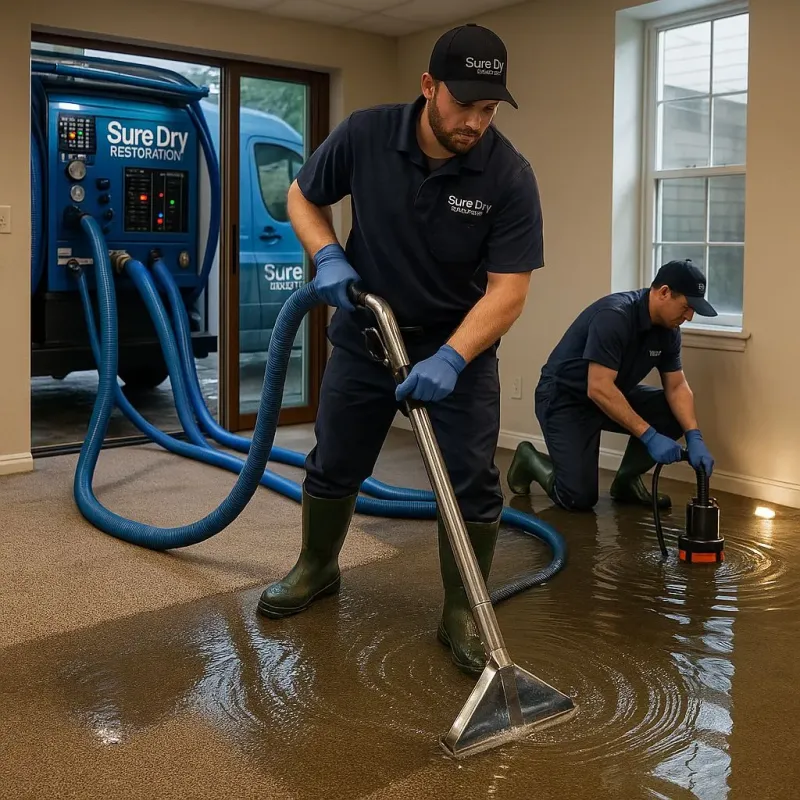 Water Extraction and Removal process in Sunrise Manor, NV